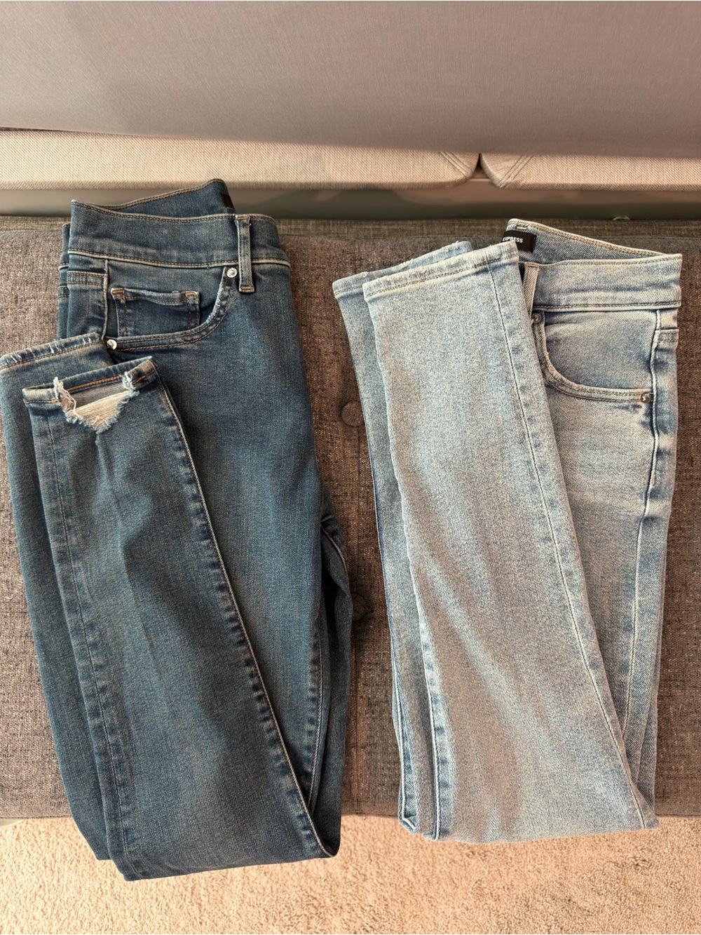 Bundle of 2 Express Skinny Jeans- 0